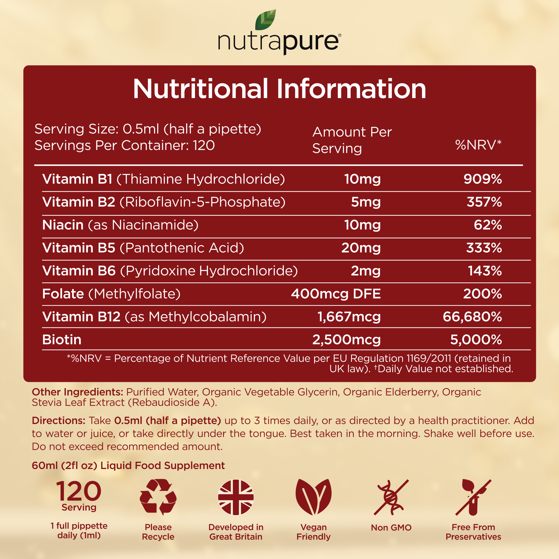 Nutritional information