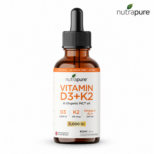 Nutrapure Vitamin D3 + K2 bottle
