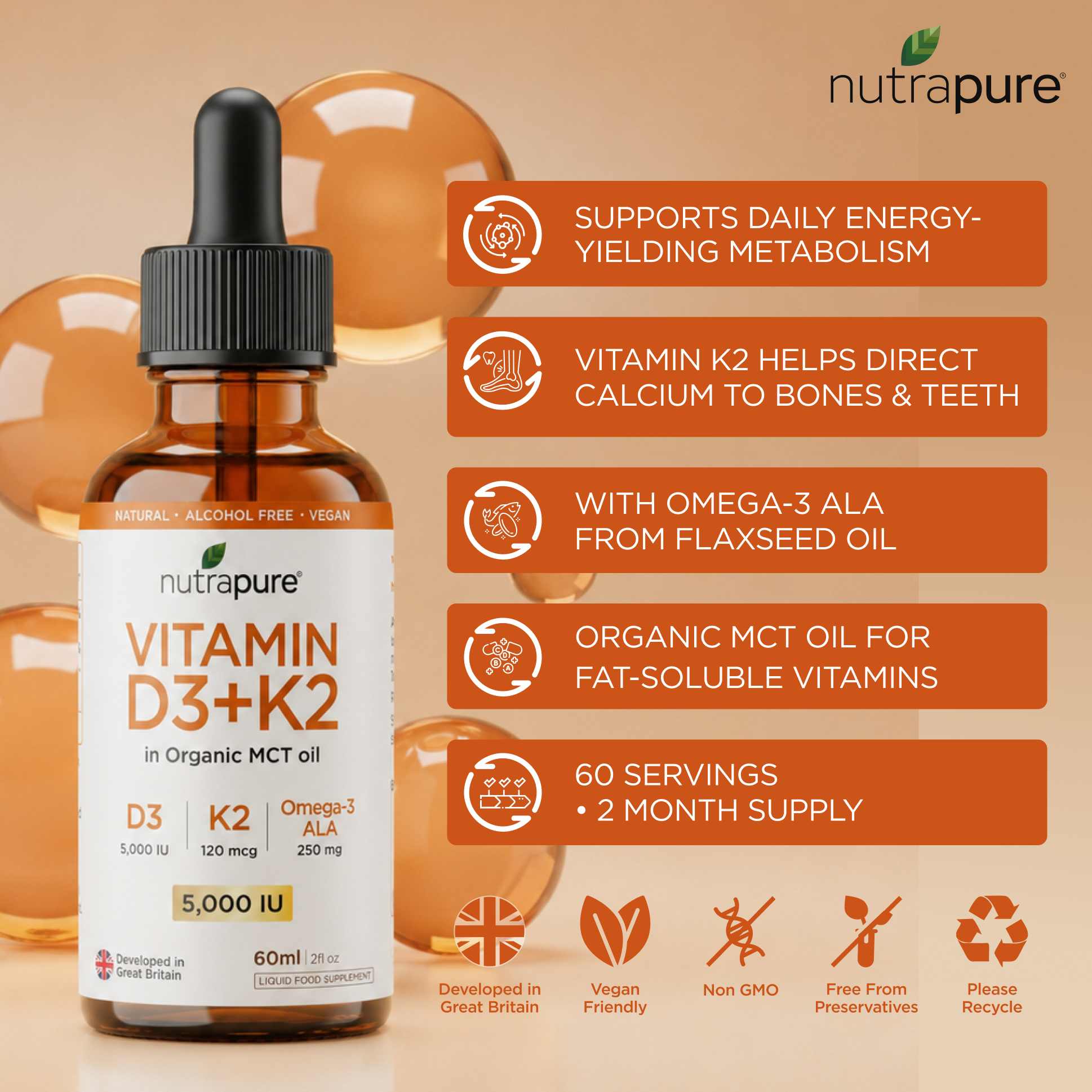 Daily energy metabolism benefits